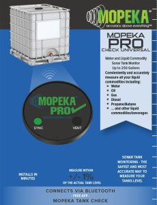 Mopeka Pro Check Universal Sensor Spec Sheet