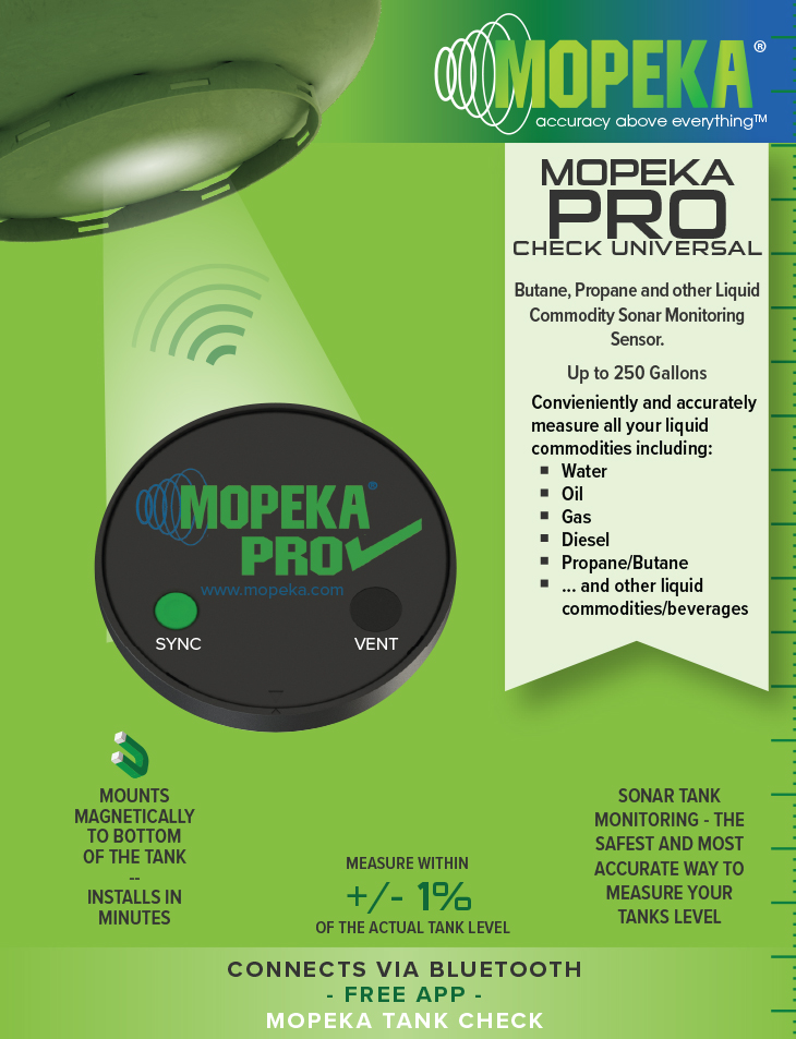 Mopeka Pro Check Universal - Steel Tanks