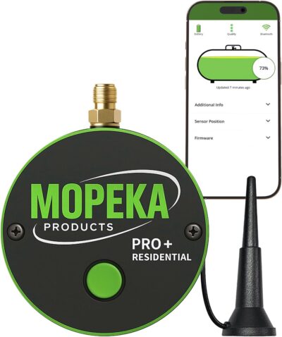 Mopeka Pro + Celluar Sensor - Bluetooth & Cellular Ultrasonic Sensor For Steel Propane Tanks